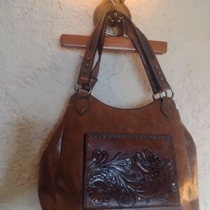 Justin 100% Leather purse